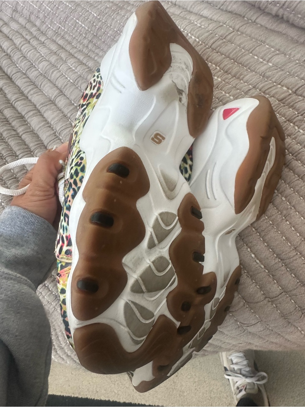 Skechers D'Lites 3.0 "Cheetah Queen" sneakers. - Picture 4 of 6
